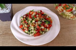 Ensalada de pepino y pavo: receta fresca y saludable