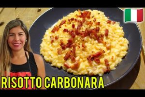 Deliciosas recetas de risotto a la carbonara