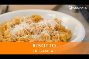 Delicioso risotto de gambas y parmesano: receta fácil y rápida