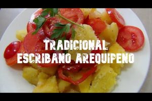 Receta Peruana de Escribano Arequipeño: ¡Sabor auténtico en tu mesa!