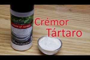 ¿Qué es el cremor tártaro y para qué sirve? – Artículo informativo