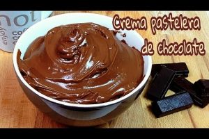 Receta de crema pastelera de chocolate: ¡Deliciosa y fácil de hacer!