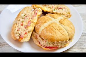 Sandwich de atún con chipotle: una deliciosa opción para el almuerzo
