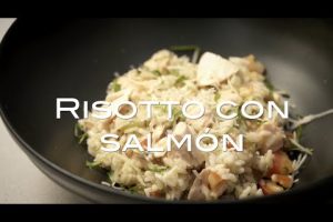 Delicioso risotto de salmón: la mejor receta