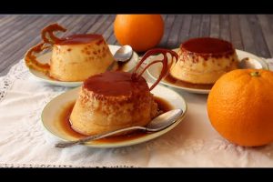 Delicioso Flan de Naranja con Nata Líquida: Receta Fácil y Rápida