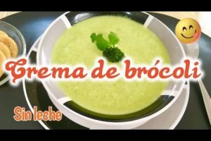 Crema de brócoli saludable: receta fácil y deliciosa