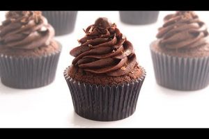 Deliciosos cupcakes de chocolate con aceite vegetal: ¡prueba esta receta!