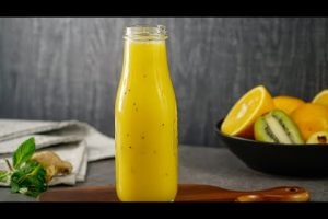 Jugo de naranja con jengibre para la gripe: la mejor receta
