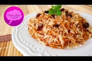 Deliciosa receta de arroz árabe para sorprender en la cocina