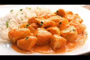 Deliciosa receta de pollo al curry para sorprender a todos