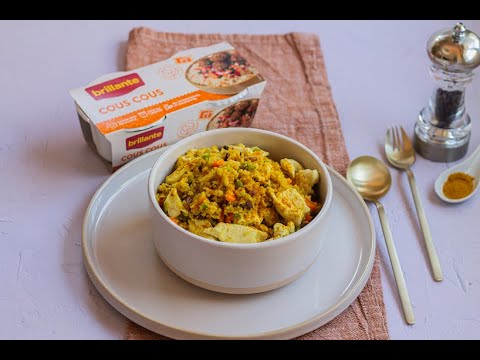 Delicioso pollo al curry con cuscús: una receta llena de sabor